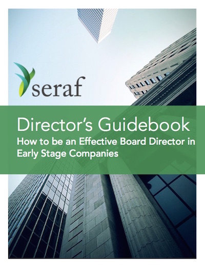 Director's Guidebook for Early Stage Investors